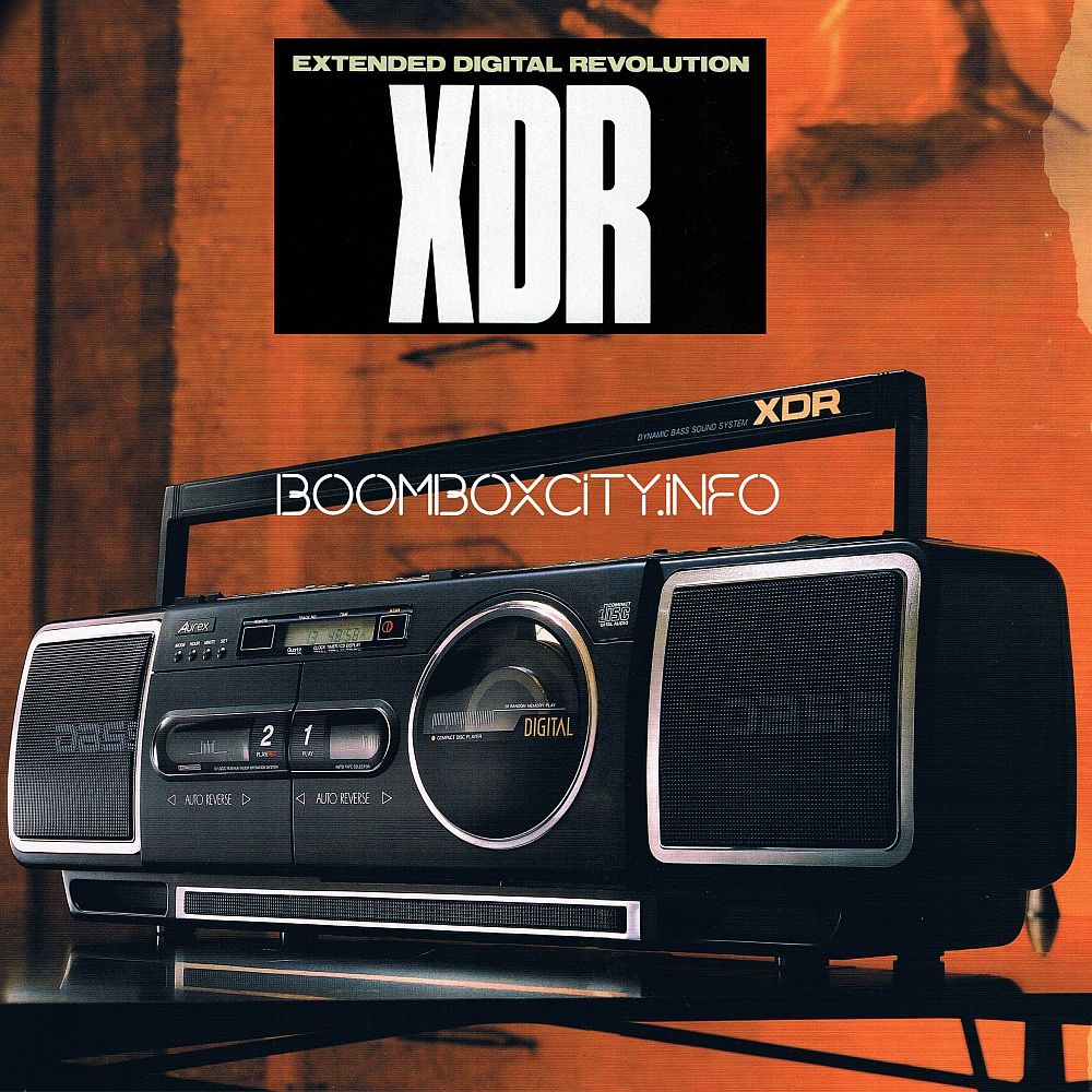 Aurex RT-CDW70X boombox