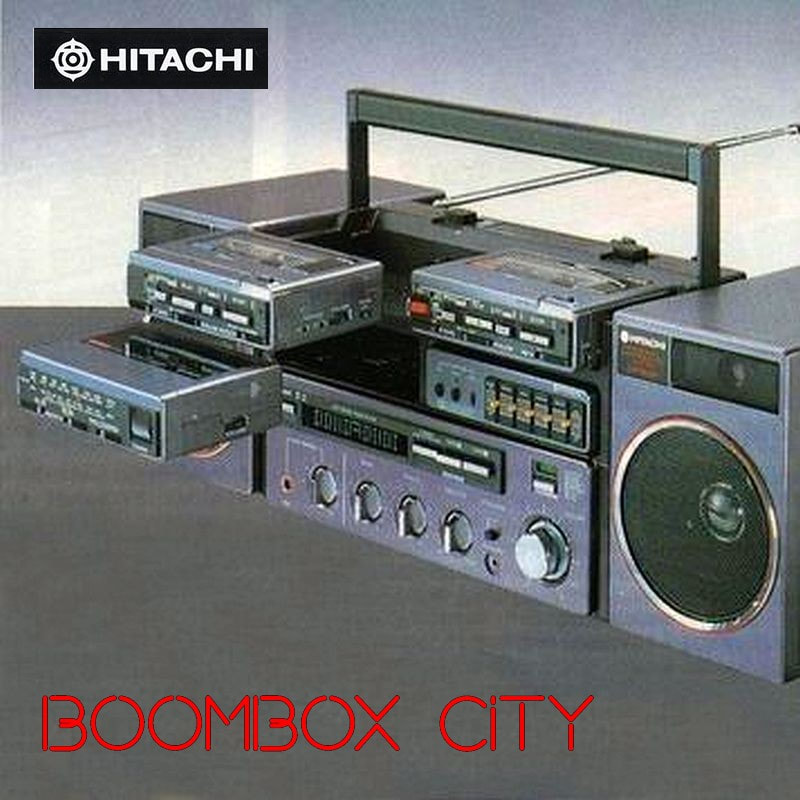 hitachi boombox 