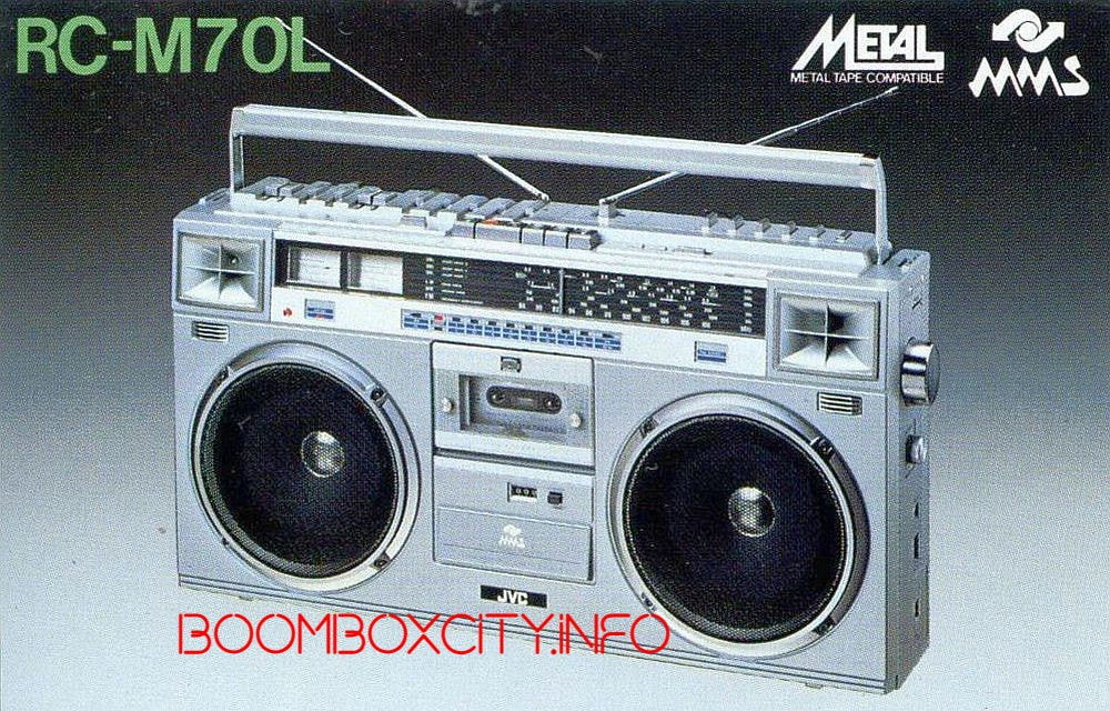 JVC RC-M70 boombox