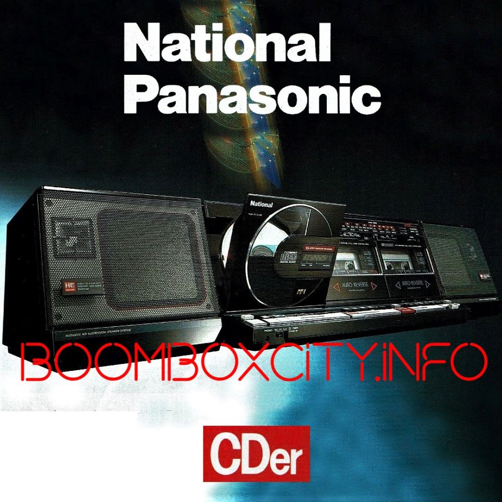 National Panasonic RX-CD70 (1986)