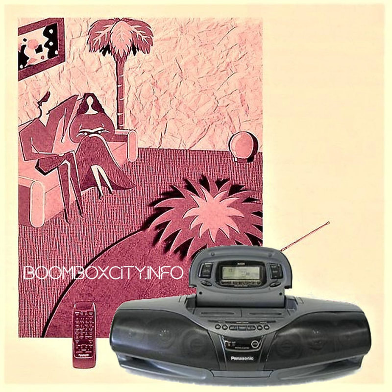Panasonic RX-DT75 boombox