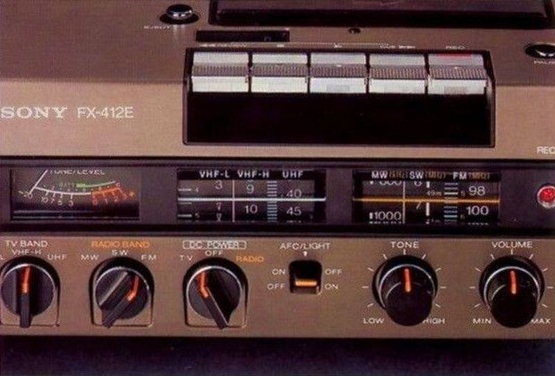 WEGA Unit 3 radio-tv-cassette